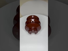 プロ高圧セラミックアイソレーター 茶色 / グレー色 ポルセラン C-120