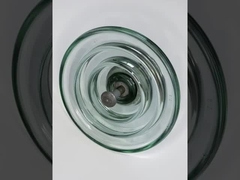 亜鉛スリーブ利用可能 ボール/ソケット接続方法の硬化ガラス隔熱器